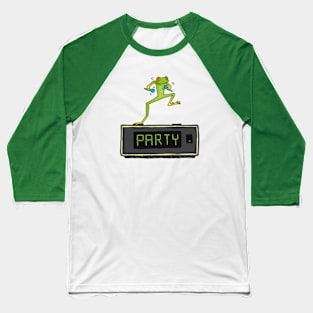 Party Frog Baseball T-Shirt